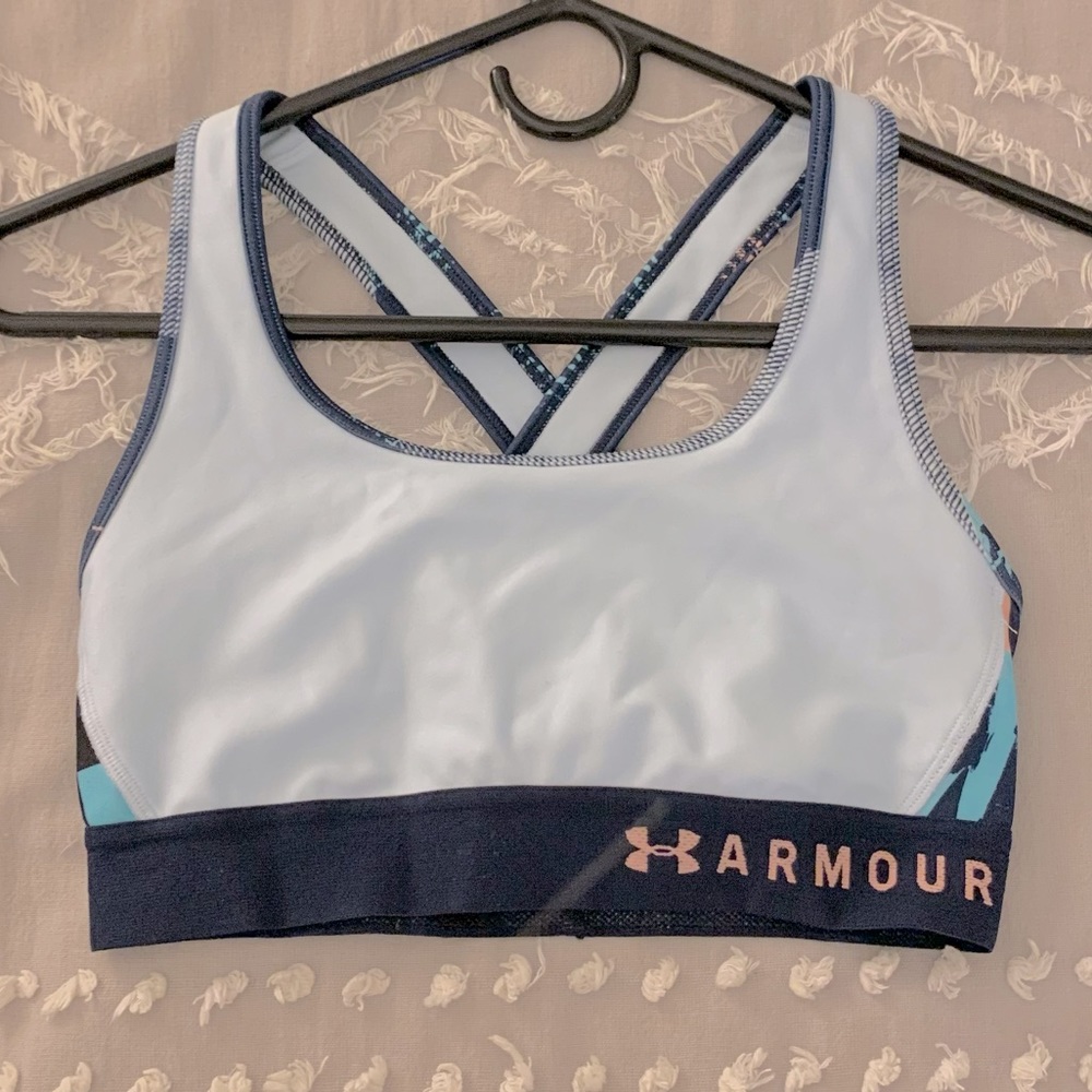 Under Armour compression sports bra